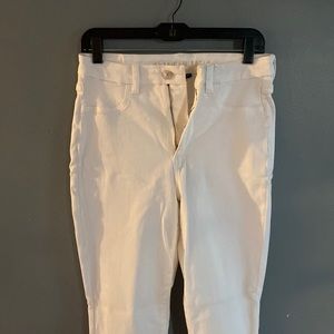 American eagle white next level stretch jeans